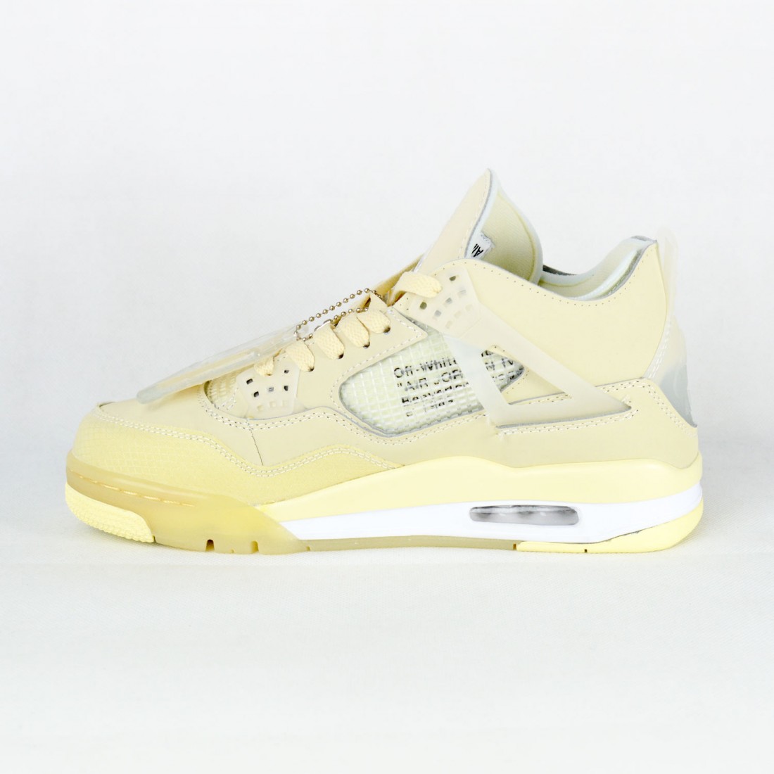Buy Online Off-White X Air Jordan 4 Sail [Premium Batch] In Pakistan | Off-White X Air Jordan 4 